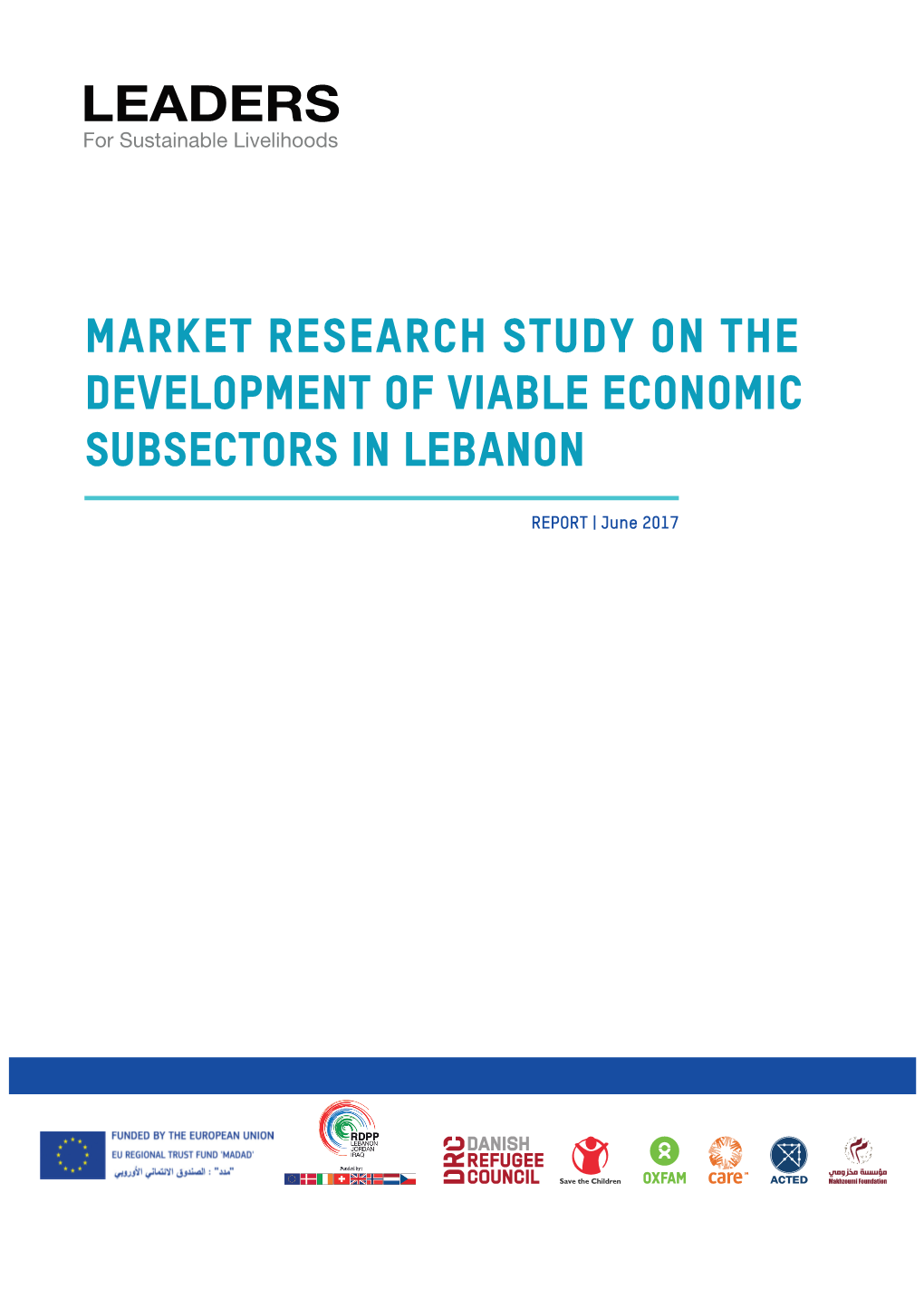 Market Research Study on the Development of Viable Economic Subsectors in Lebanon