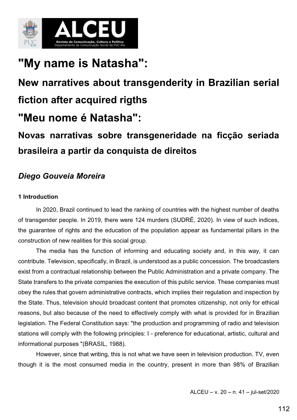 "My Name Is Natasha"
