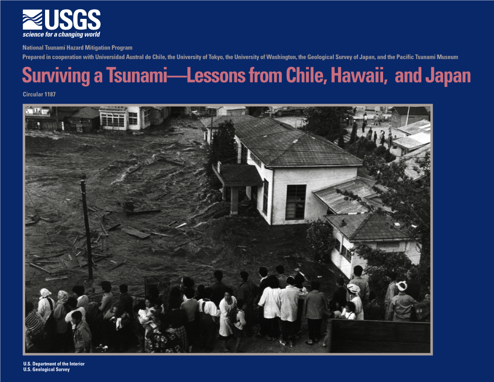 Surviving a Tsunami—Lessons from Chile, Hawaii, and Japan Circular 1187