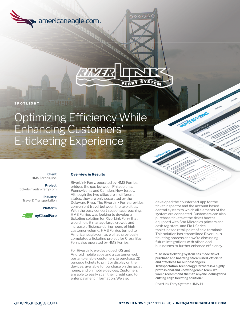 Optimizing Efficiency While Enhancing Customers' E-Ticketing Experience