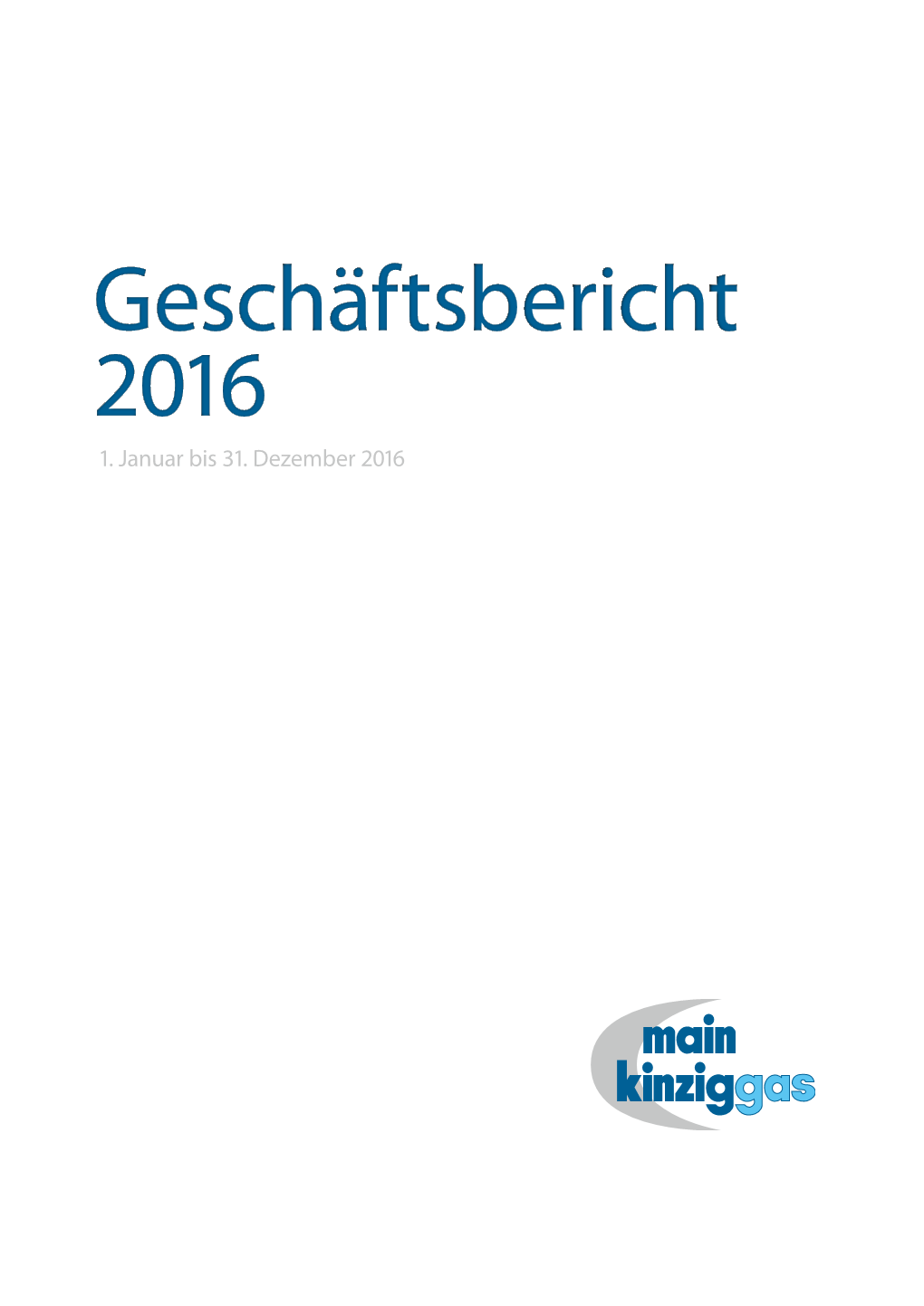 Geschäftsbericht 2016 1