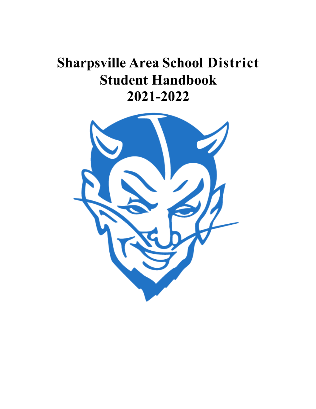 Sharpsville Area School District Student Handbook 2021-2022