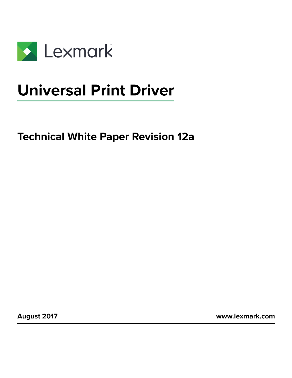 Technical White Paper Revision 12A