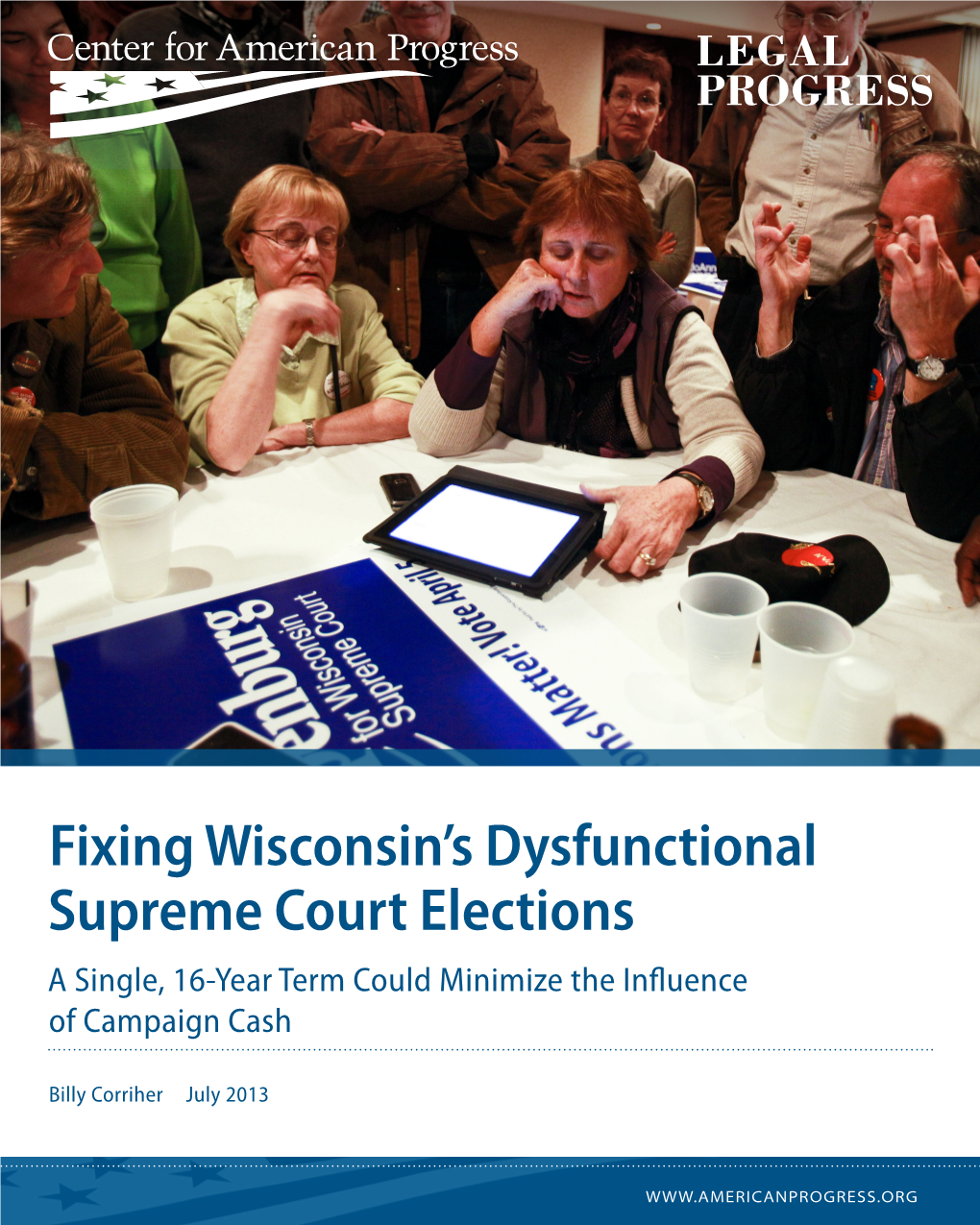 Fixing Wisconsin's Dysfunctional Supreme Court Elections