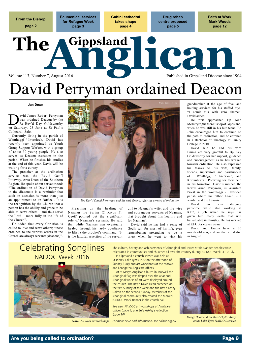 David Perryman Ordained Deacon