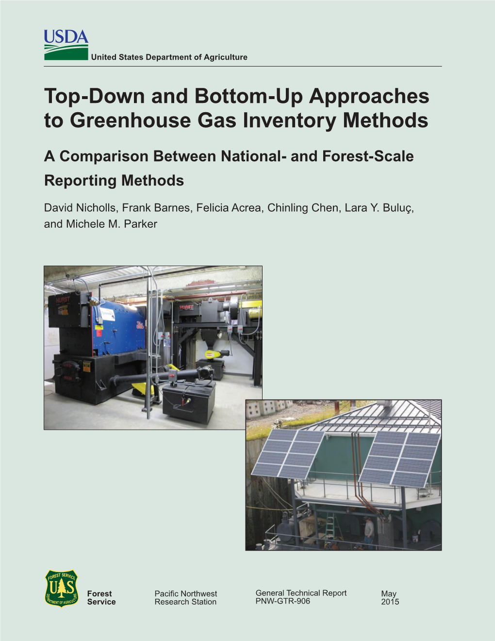 Top-Down and Bottom-Up Approaches to Greenhouse Gas Inventory Methods