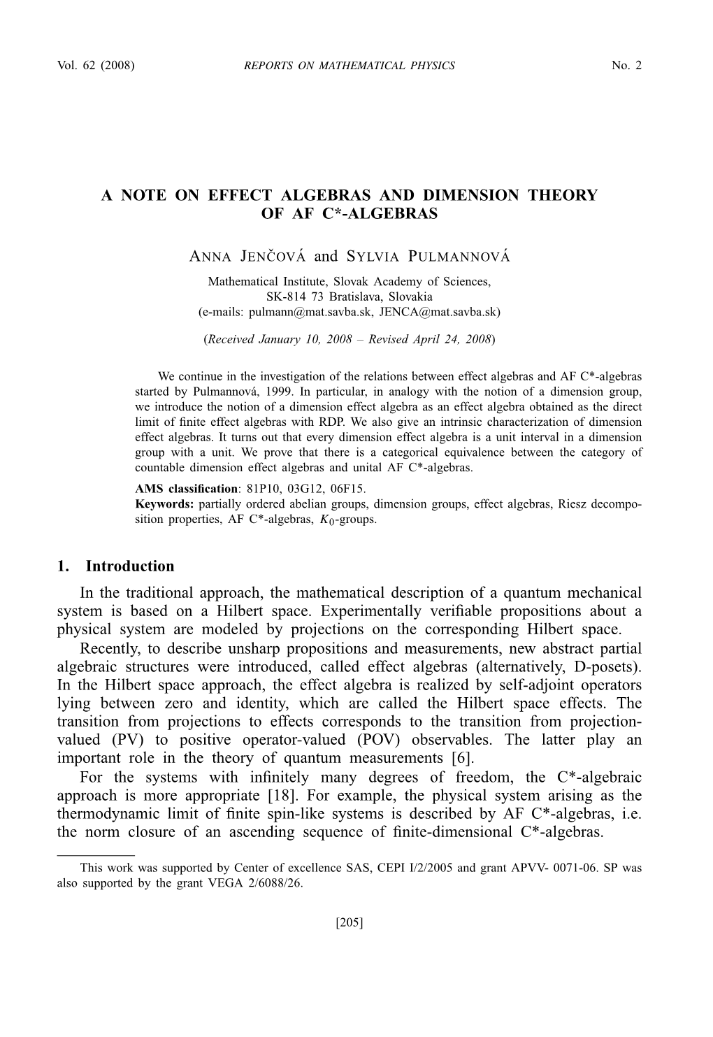 A Note on Effect Algebras and Dimension Theory of Af C*-Algebras