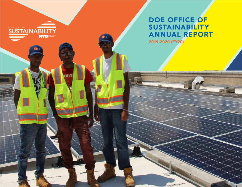 Doe Office of Sustainability Annual Report