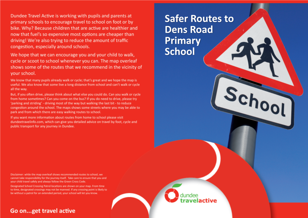 Safer Routes to School Leaflet