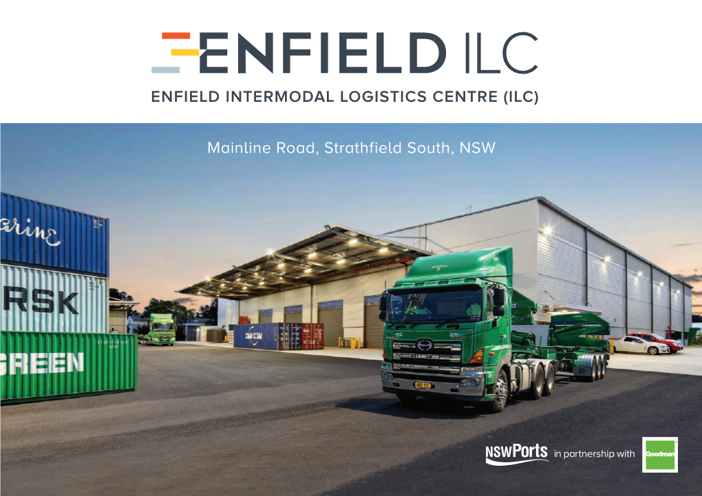 Mainline Road, Strathfield South, NSW ENFIELD INTERMODAL LOGISTICS CENTRE