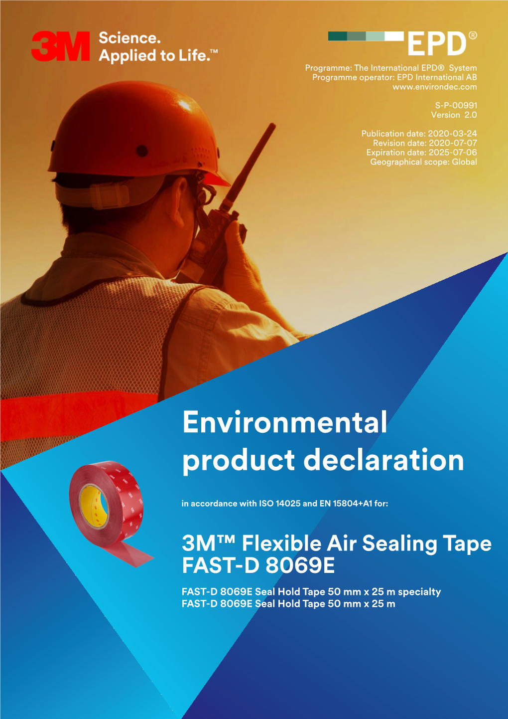 Environmental Product Declaration 3M