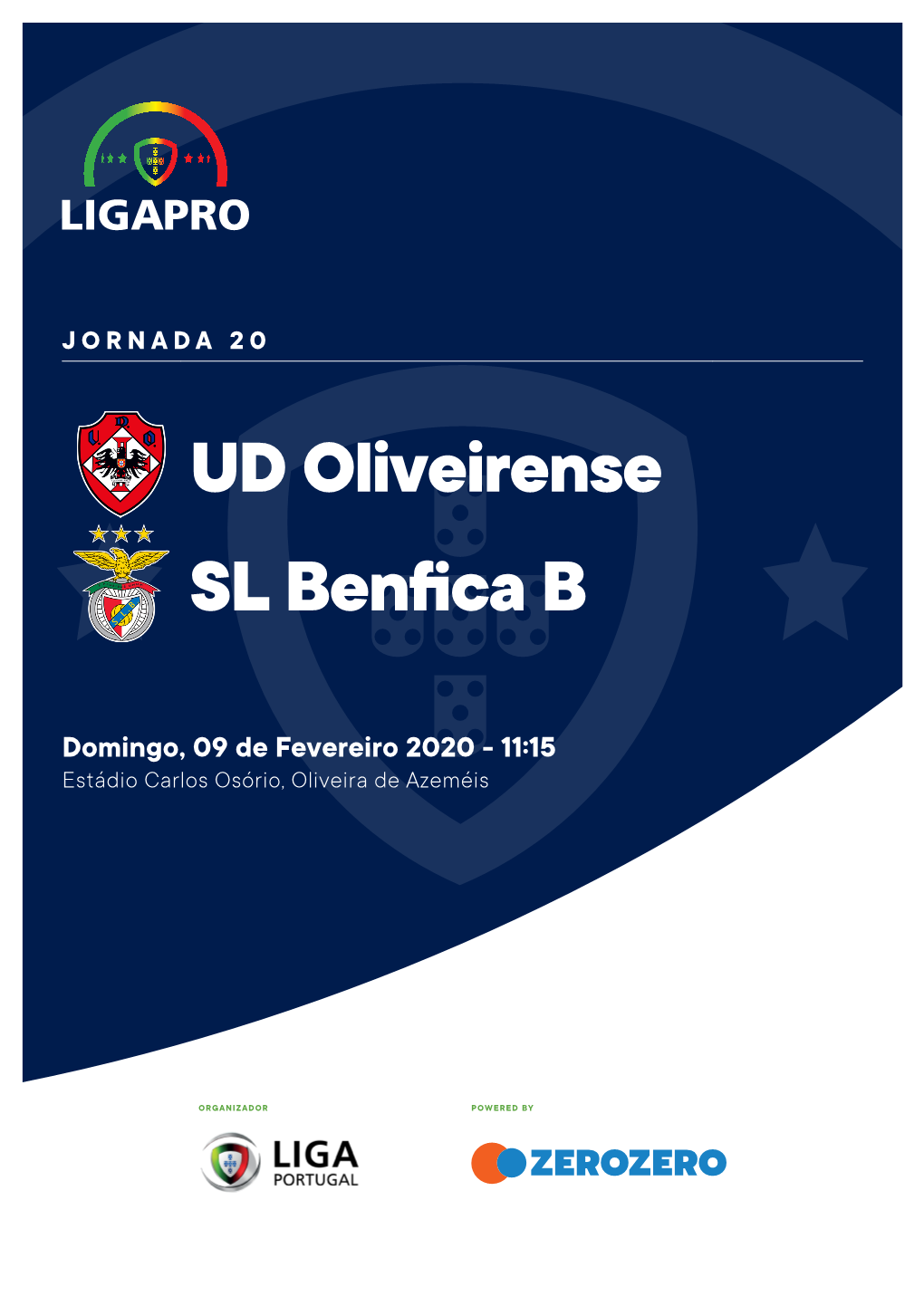 UD Oliveirense SL Benfica B