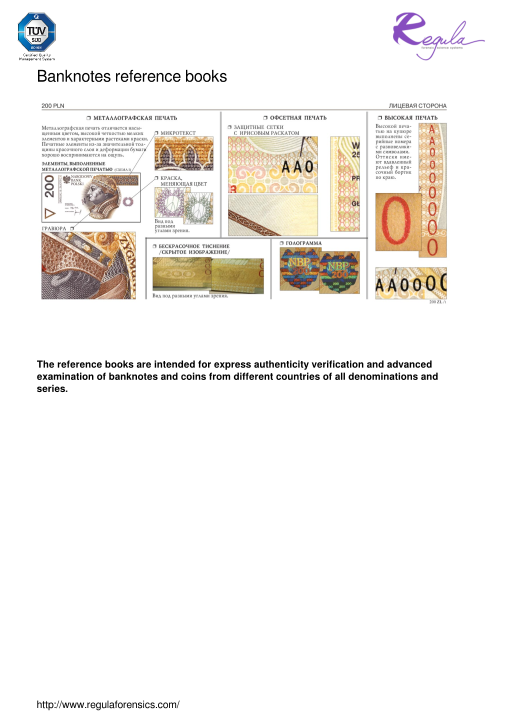 Banknotes Reference Books