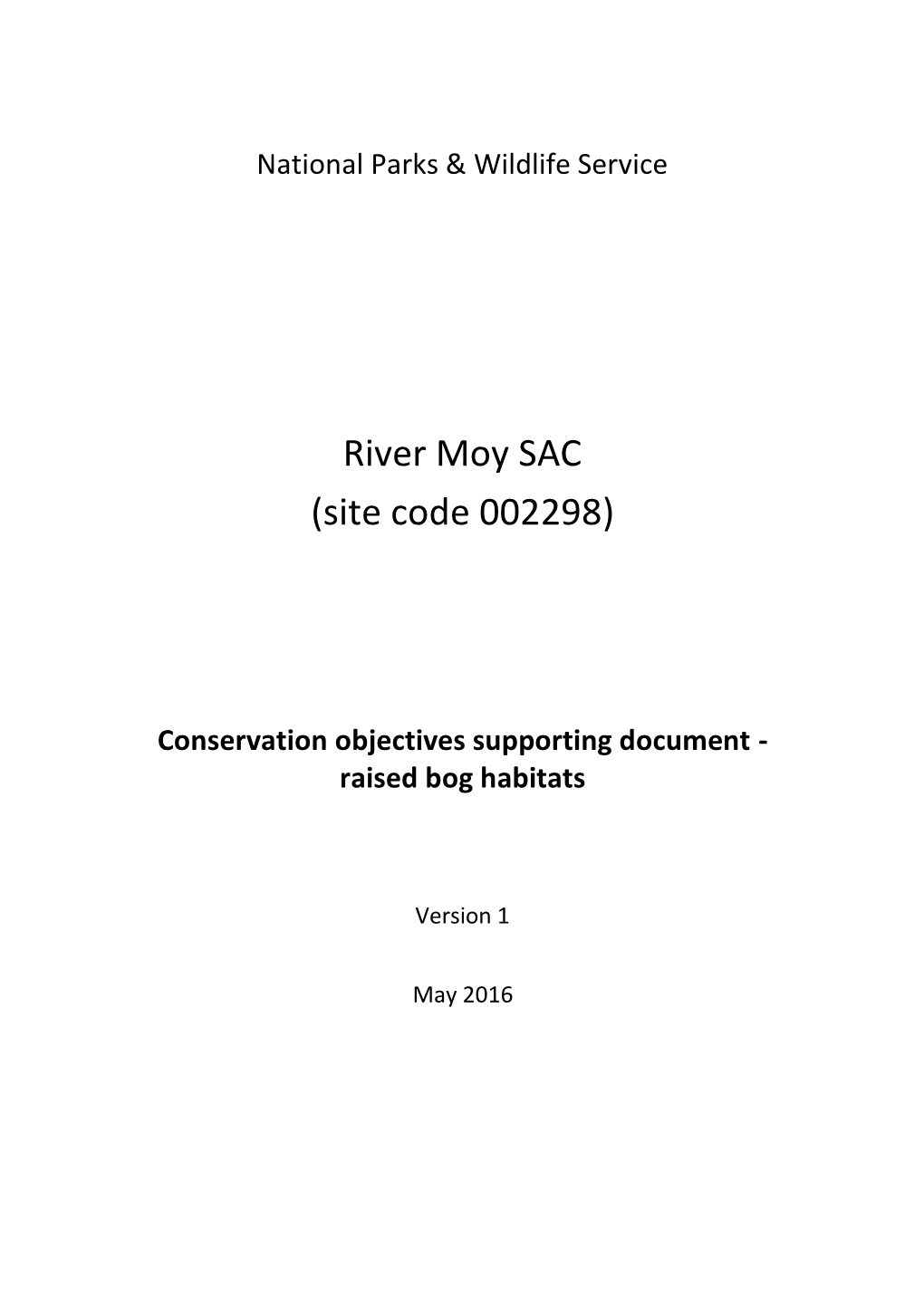 River Moy SAC (Site Code 002298)