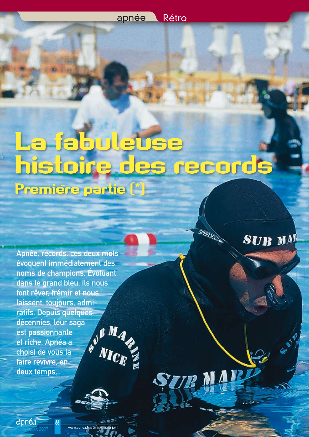 La Fabuleuse Histoire Des Records Première Partie (*)