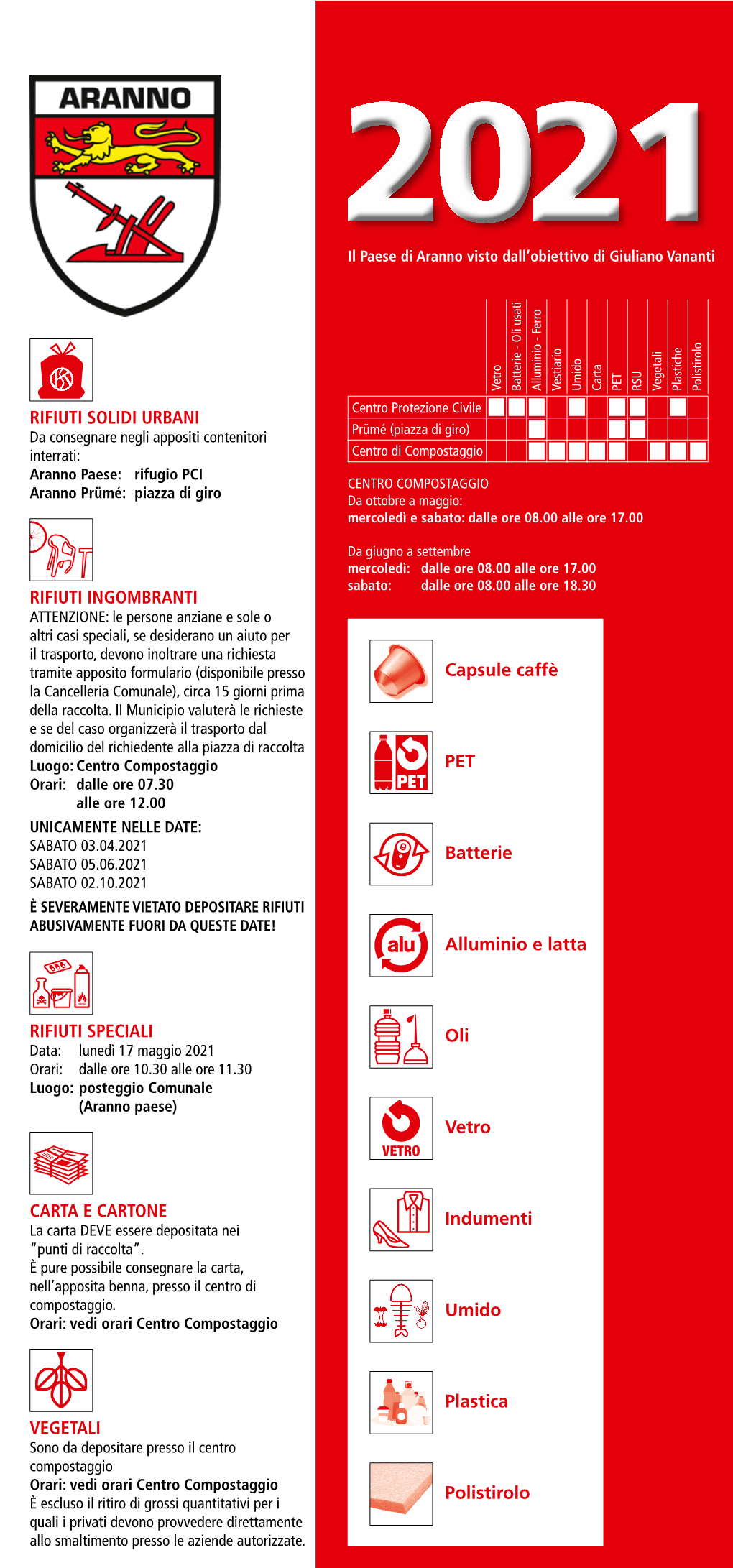 Calendario Ecologico