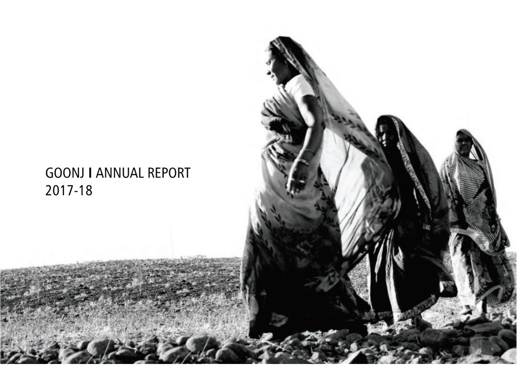Goonj I Annual Report 2017-18 Contents