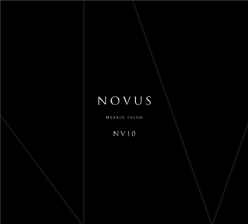 Kawai Novus NV10 Brochure