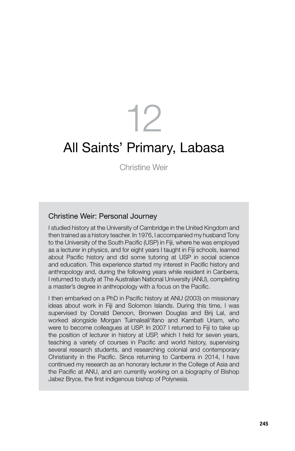 12. All Saints' Primary, Labasa