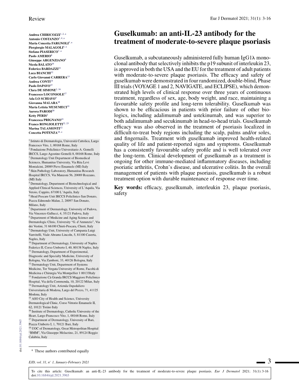 Guselkumab: an Anti-IL-23 Antibody for the Treatment of Moderate-To