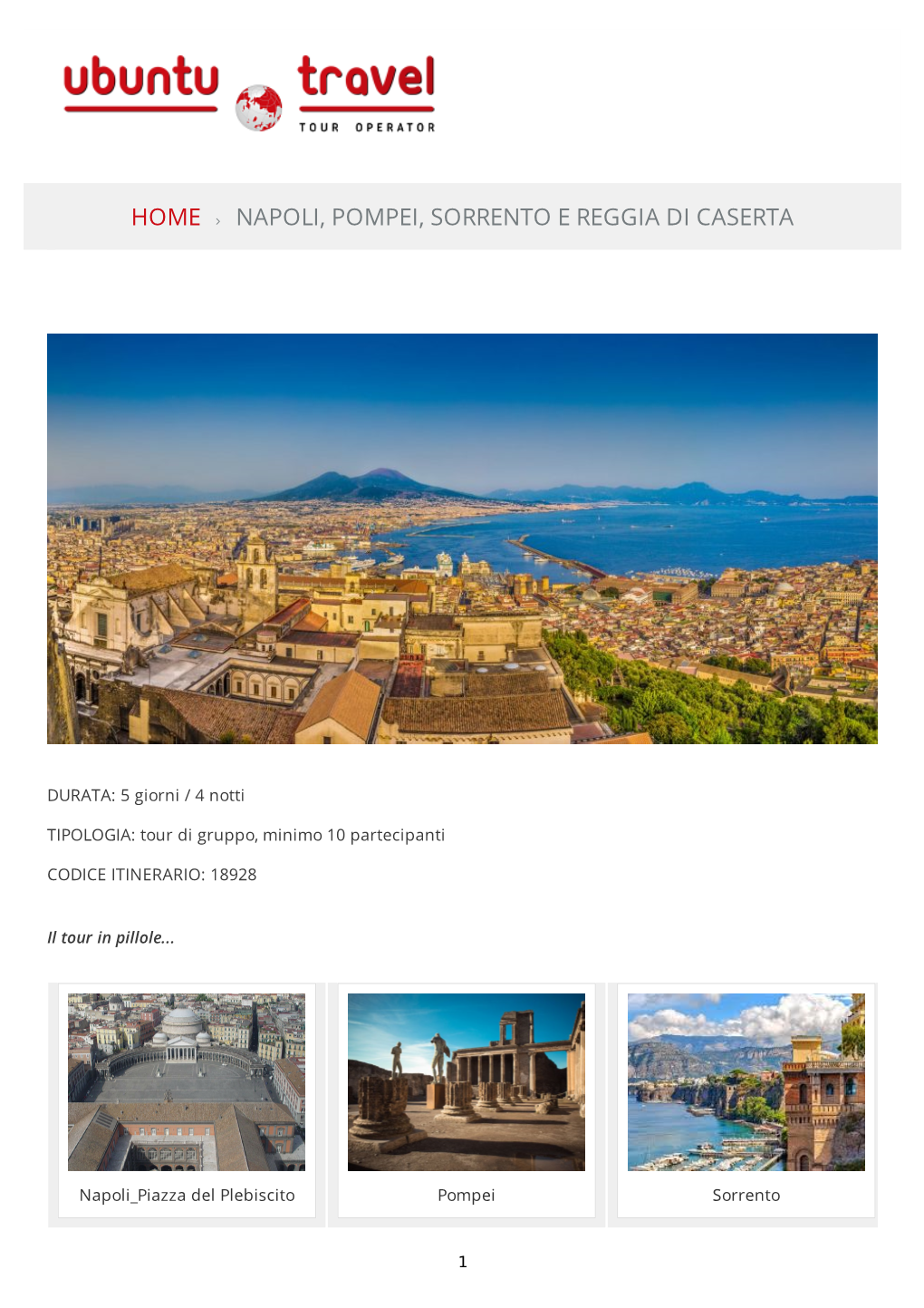 Home Napoli, Pompei, Sorrento E Reggia Di Caserta