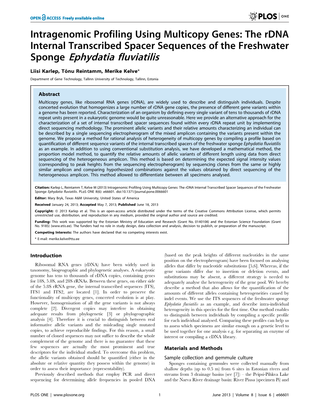 Sponge Ephydatia Fluviatilis