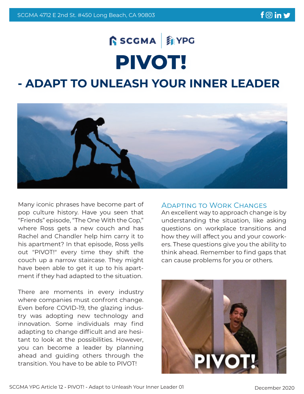 PIVOT! – Adapt to Unleash Your Inner Leader