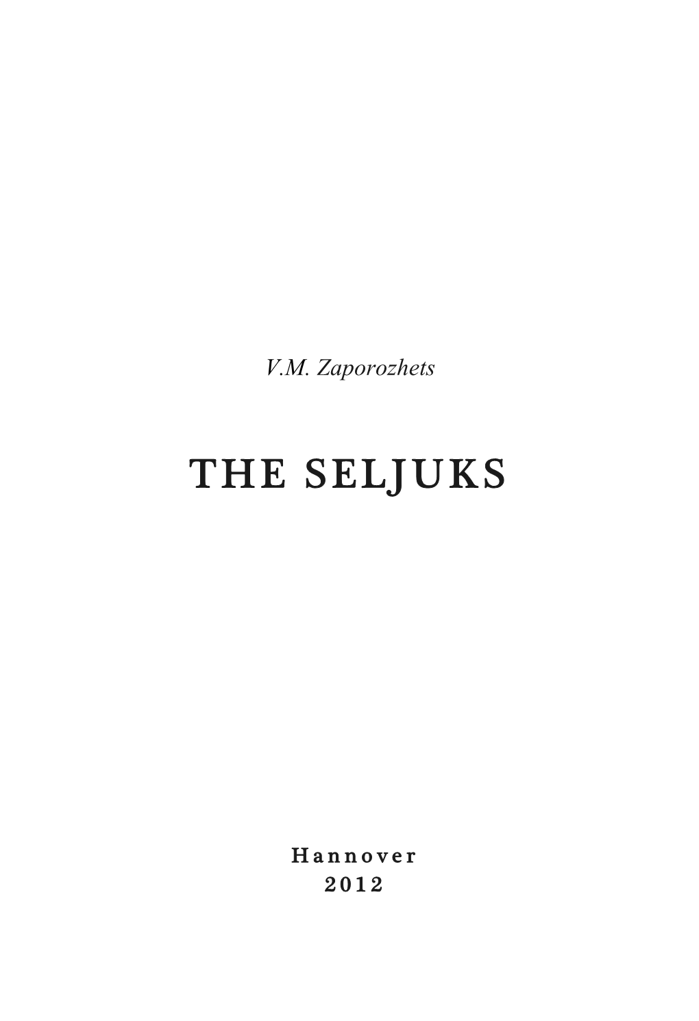 The-Seljuks.Pdf