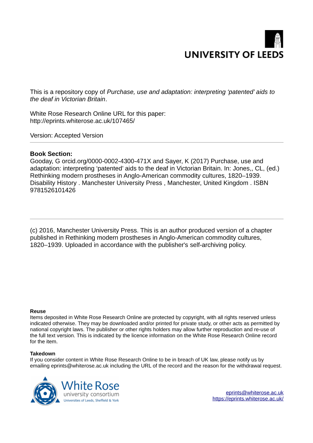 Purchase, Use and Adaptation: Interpreting 'Patented' Aids to The