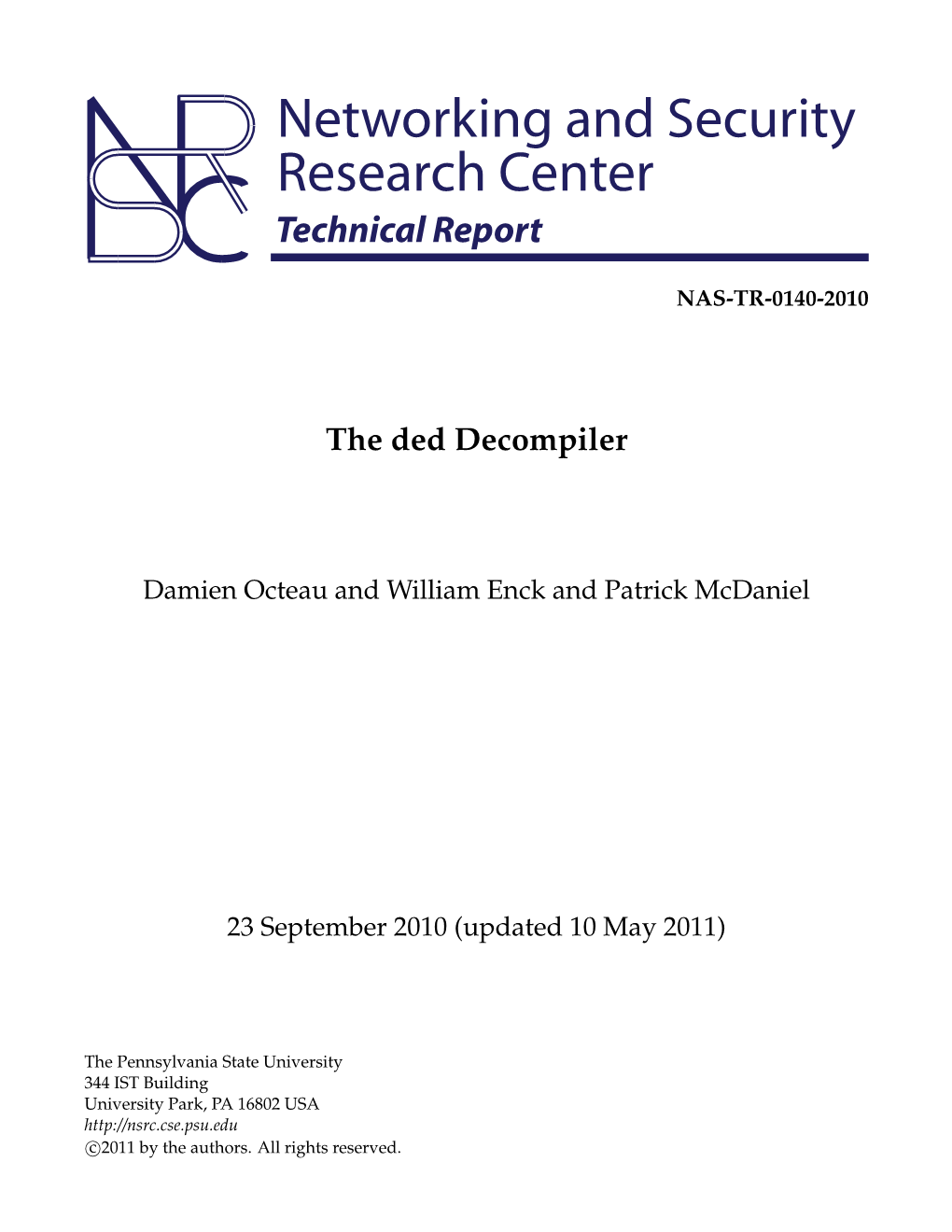 The Ded Decompiler