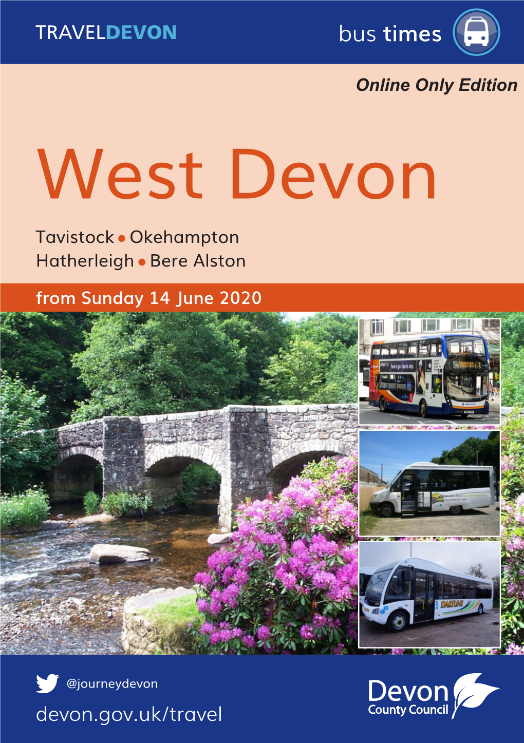 West Devon Bus Times July 2020