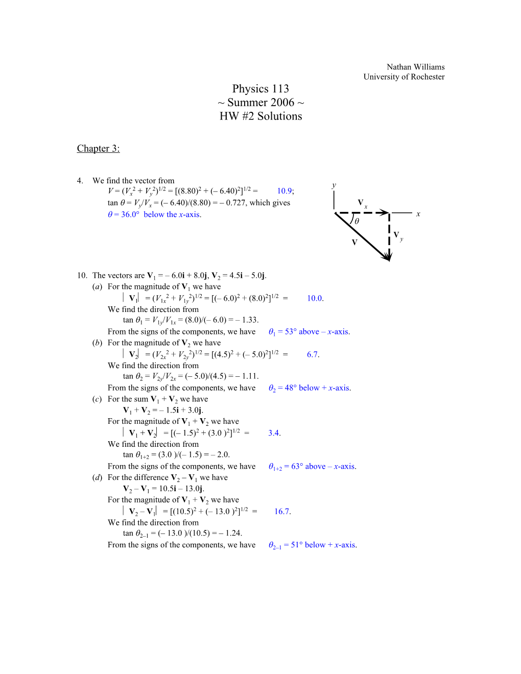 4. We Find the Vector From