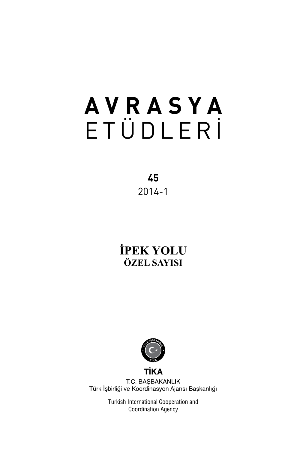 Avrasya Etüdleri