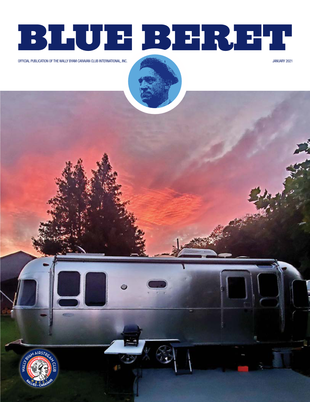 WBCCI Airstream Club International Blue Beret