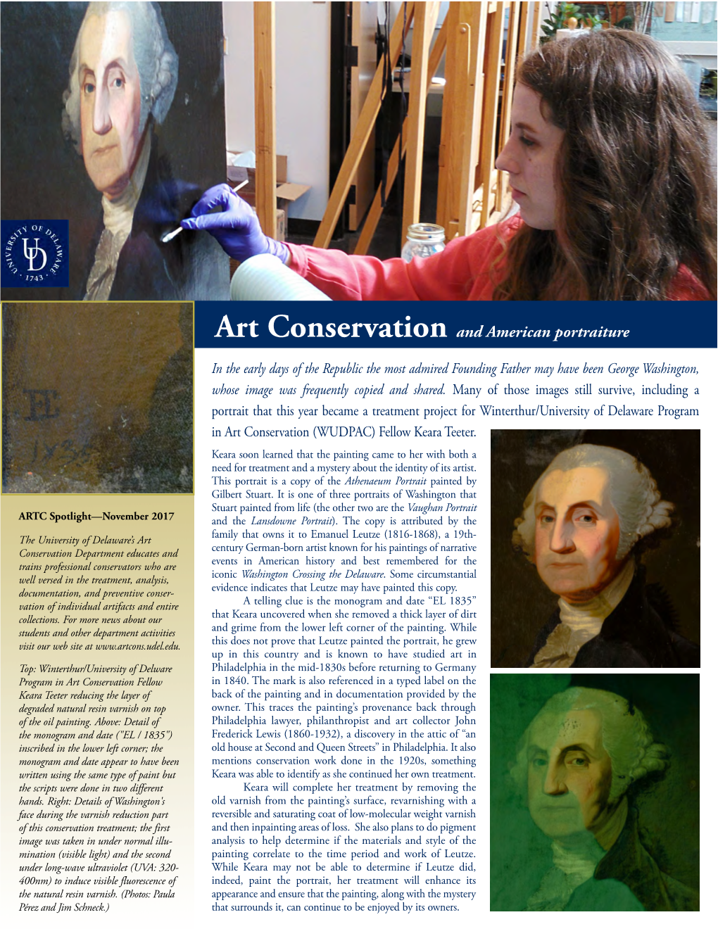 Art Conservation and American Portraiture