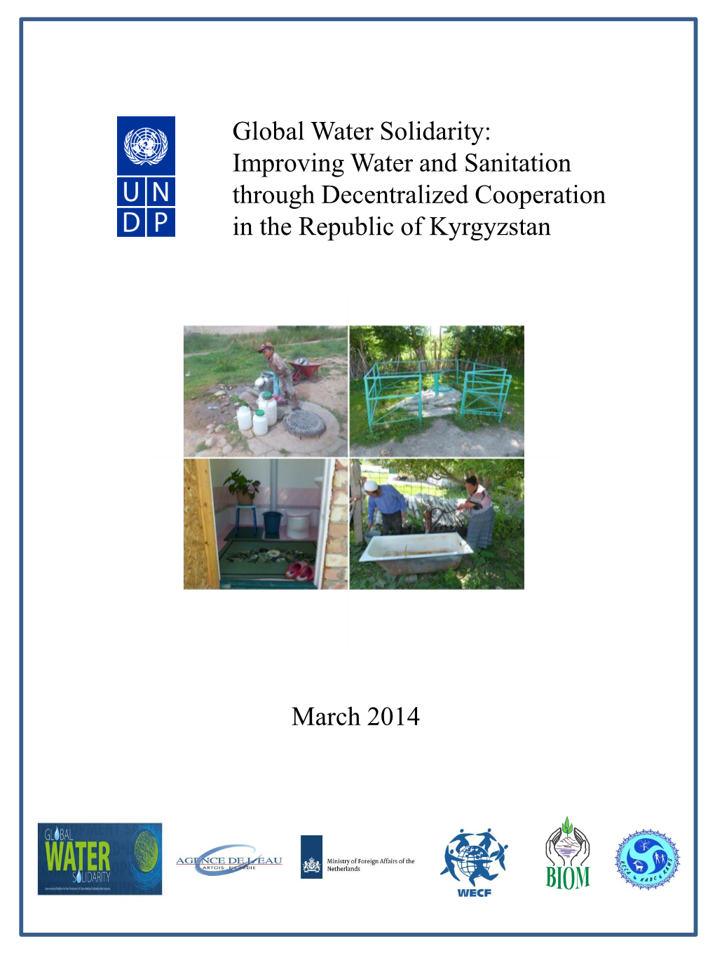 Improving Water and Sanitation Through Decentralized Cooperation in the Republic of Kyrgyzstan