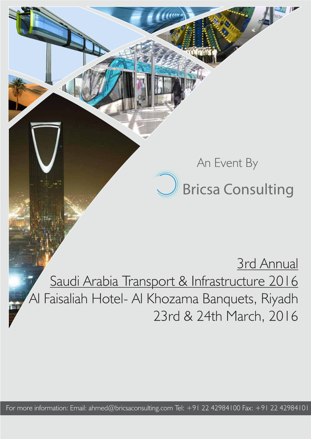 3Rd Annual Saudi Arabia Transport & Infrastructure 2016