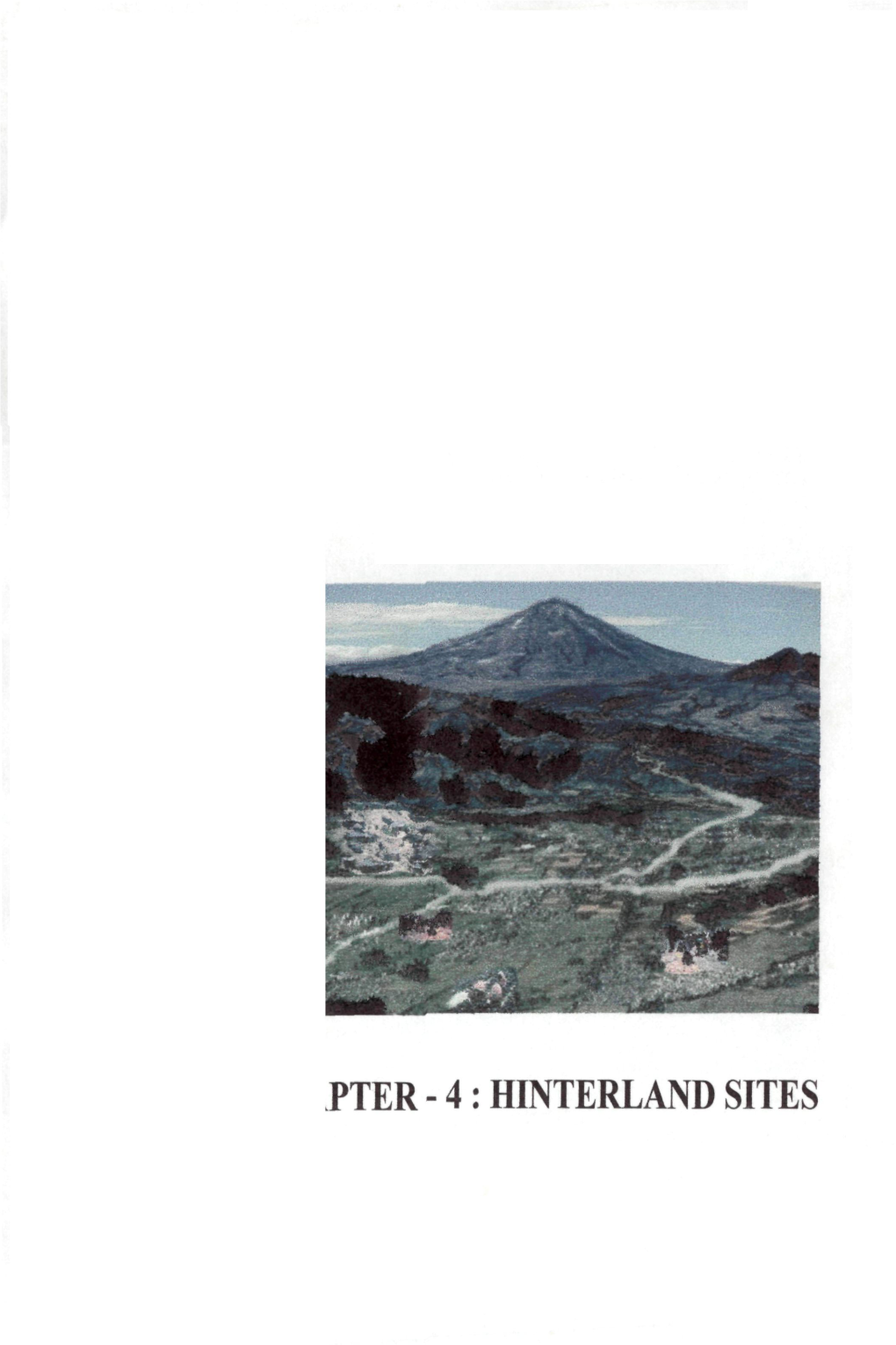 Pter - 4 : Hinterland Sites 73