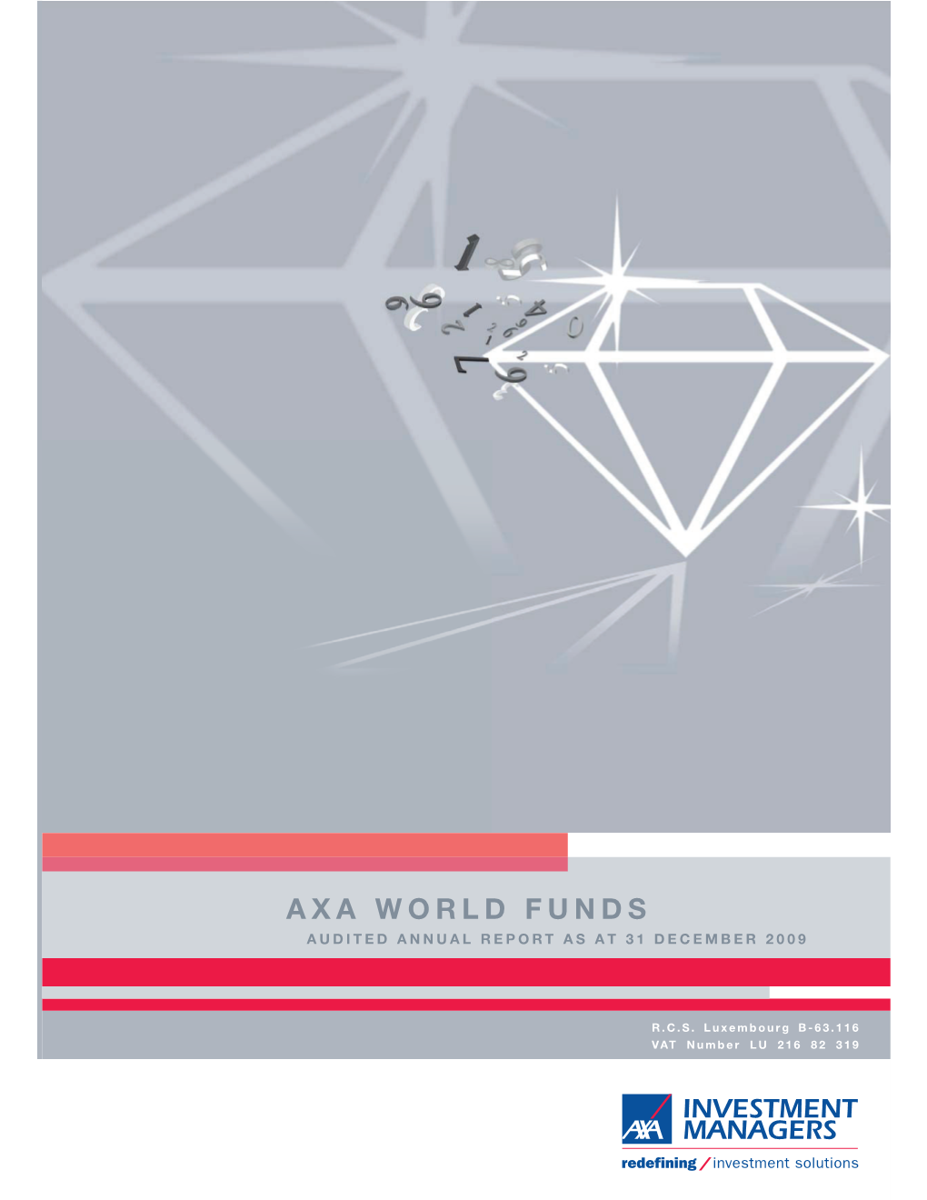 Axa World Funds Audited Annual Report As at 31 December 2009