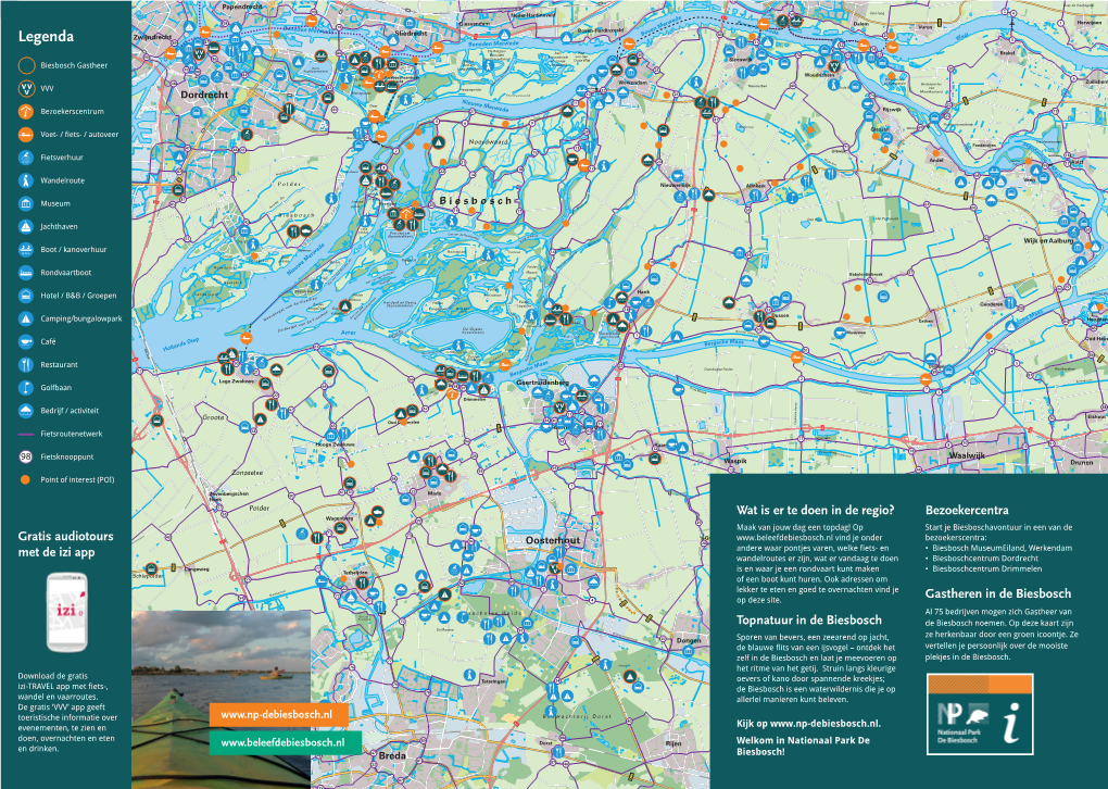 Dordrecht Biesbosch Oosterhout Breda