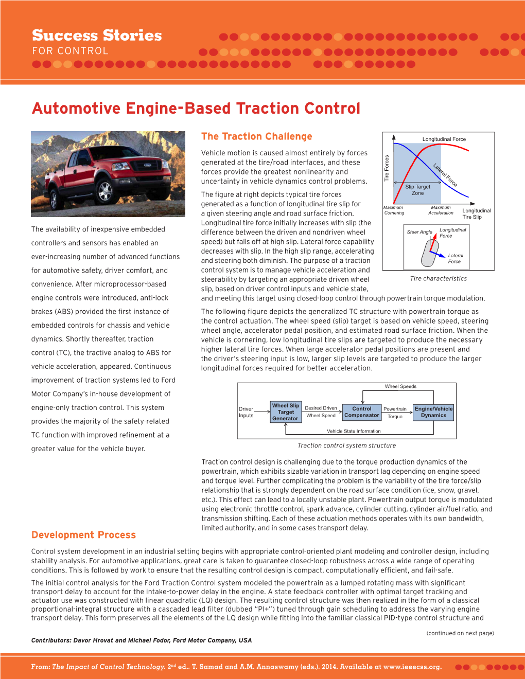 Automotive Engine-Based Traction Control