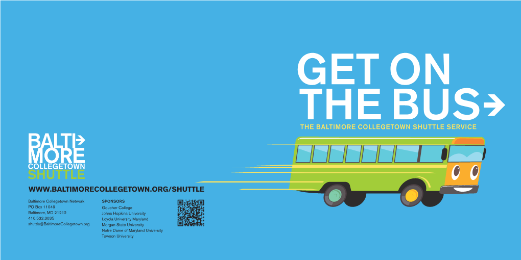 Baltimore Collegetown Shuttle Service (PDF)