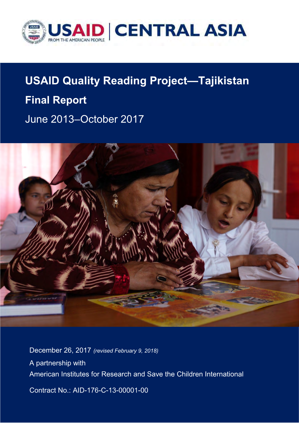 USAID Quality Reading Project—Tajikistan