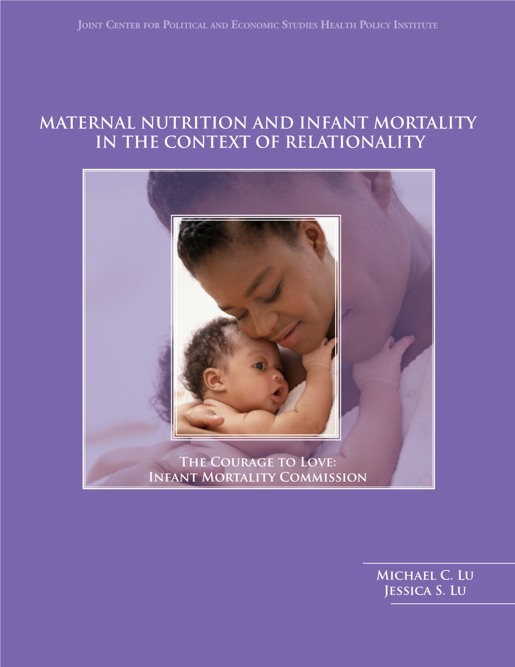 Maternal Nutrition and Infant Mortality in the Context of Relationality