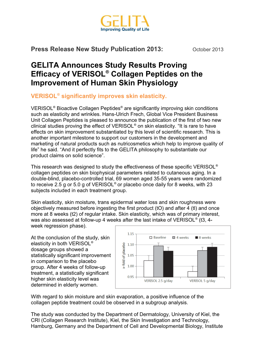 GELITA Collagen Proteins Provide Indulgence and Reduced Calorie Load