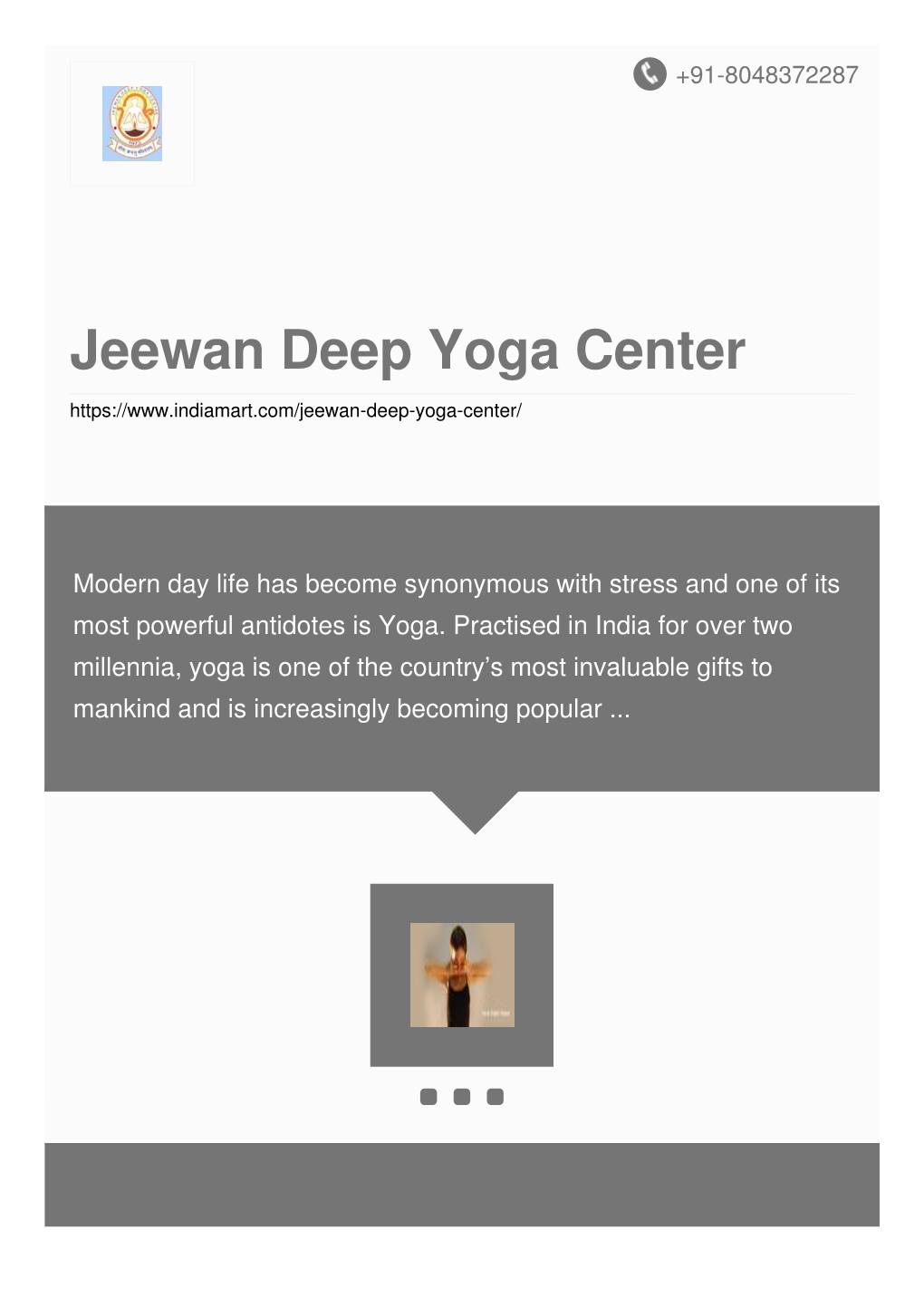 Jeewan Deep Yoga Center