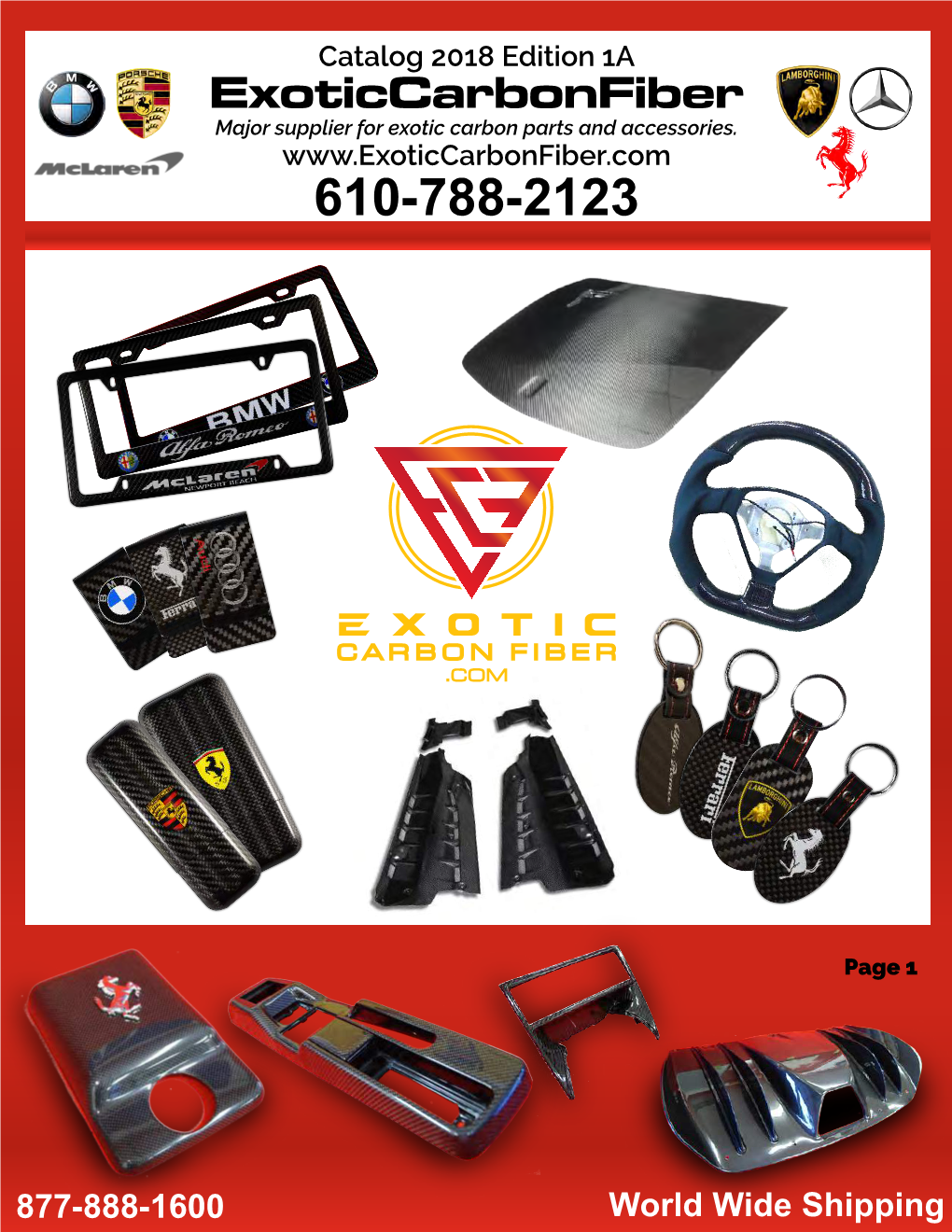 Exoticcarbonfiber Major Supplier for Exotic Carbon Parts and Accessories