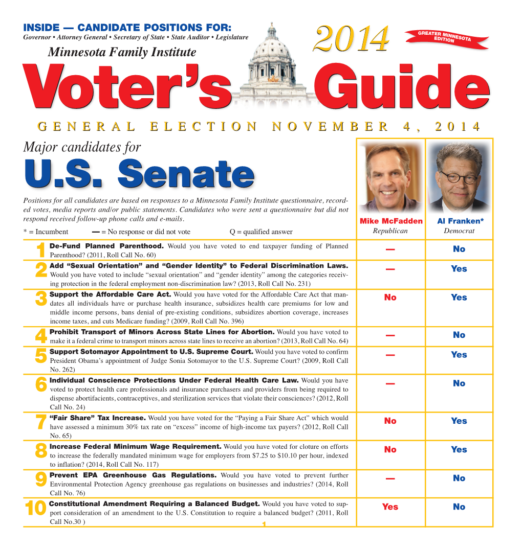 U.S. Senate 2014 2014