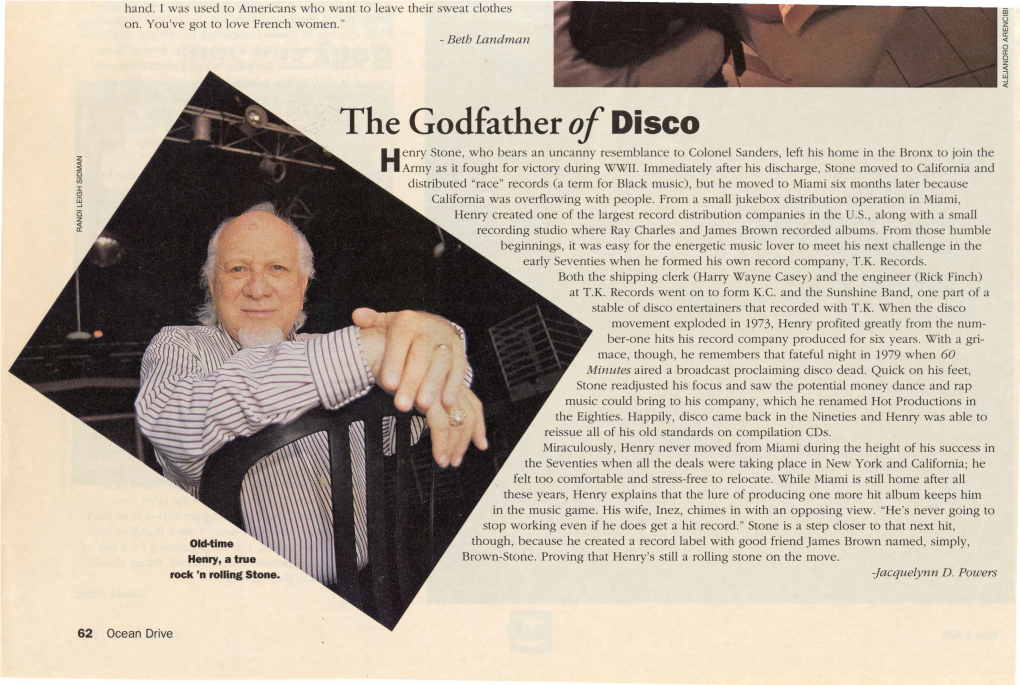 The Godfather of Disco