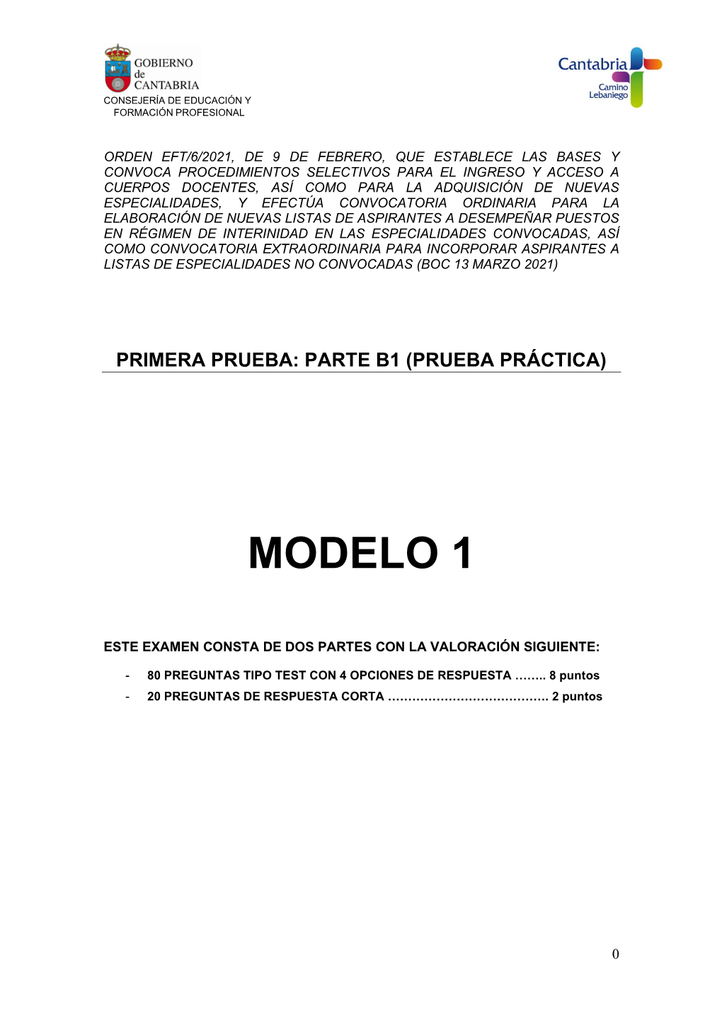 Procedimientos Selectivos Para El Ingreso Y Accesos Al Cuerpo De Profesores De Enseñanza Secundaria, Así Como Para La